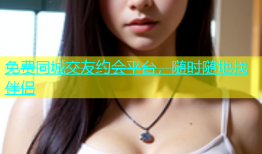 免费同城交友约会平台，随时随地找伴侣