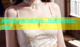 破解版同城约单平台，快速约会轻松交友