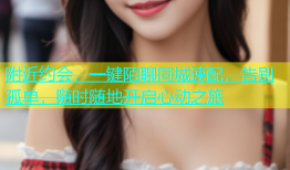 附近约会，一键陌聊同城速配，告别孤单，随时随地开启心动之旅