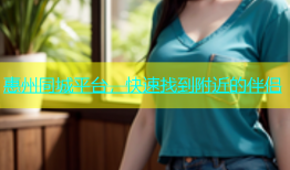 惠州同城平台，快速找到附近的伴侣