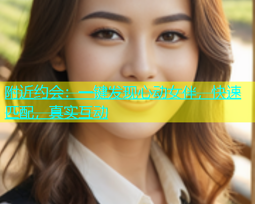 附近约会：一键发现心动女伴，快速匹配，真实互动